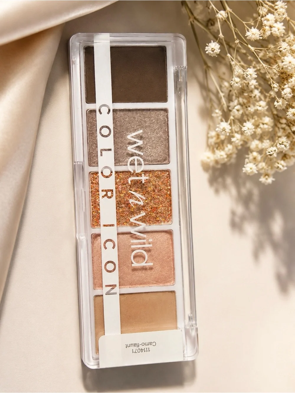 wet n wild Color Icon Eyeshadow Palette — Brown, Gold & Copper Sparkle